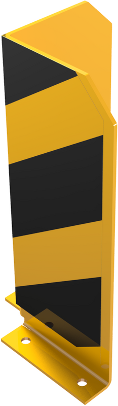 Anfahrschutzschutzwinkel 400 mm gelb schwarz